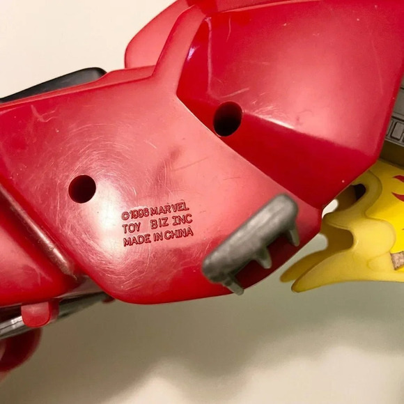 Vintage 1996 Toy Biz Marvel Comics Spiderman  Motorcycle Loose Toy - Picture 7 of 14